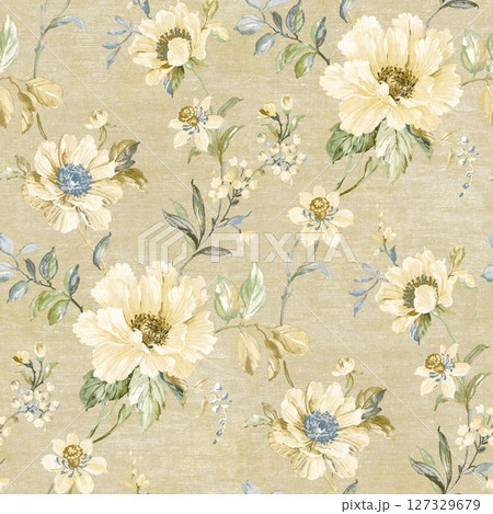 Lovely Floral Pattern Series for Creative Aesthetics 127329679