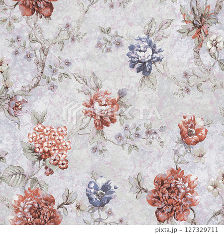 Lovely Floral Pattern Series for Creative Aesthetics 127329711