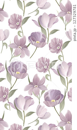 Diverse Floral Pattern Assortment for Creative Projects 127329781