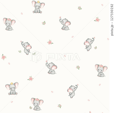 Stylish Floral Pattern Series for Artistic Projects Stylish Floral Pattern Series for Artistic Projects 127330192
