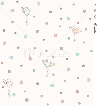 Stylish Floral Pattern Series for Artistic Projects 127330197
