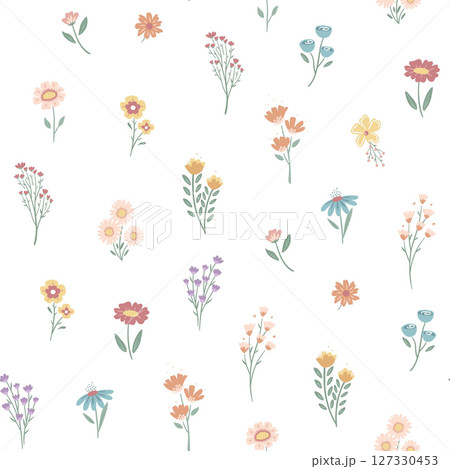 Lovely Flower Motif Series for Aesthetic Creations 127330453