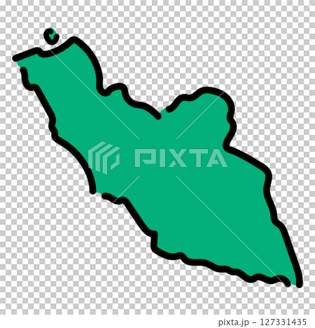 Handwritten_Azerbaijan_Nakhchivan_Vector_01 127331435