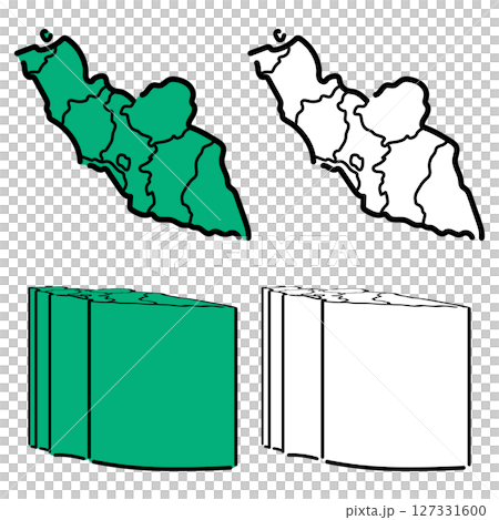 Handwritten_Azerbaijan_Nakhchivan_Vector_Set_02 127331600