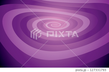 Artistic spiral shape. Vector drawing 127331793