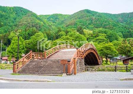《木曽の大橋》旧中山道奈良井宿・長野県塩尻市 《木曽の大橋》旧中山道奈良井宿・長野県塩尻市 127333192