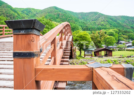 《木曽の大橋》旧中山道奈良井宿・長野県塩尻市 《木曽の大橋》旧中山道奈良井宿・長野県塩尻市 127333202