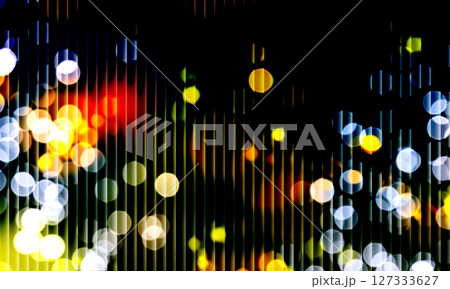 Radiant abstract bokeh illusion layered with vertical fluted lines and glowing refractive ripple effect Radiant abstract bokeh illusion layered with vertical fluted lines and glowing refractive ripple effect 127333627