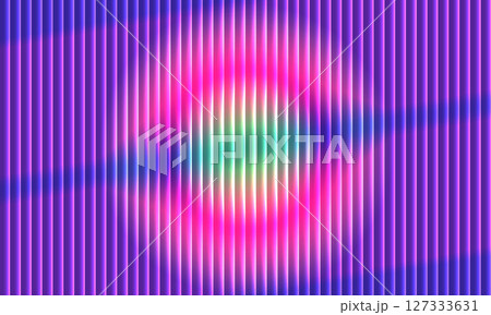 Radiant circular center illusion with glowing layered gradients and fluted vertical stripe textures Radiant circular center illusion with glowing layered gradients and fluted vertical stripe textures 127333631