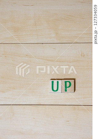 文字ブロック UP 文字ブロック UP 127334059