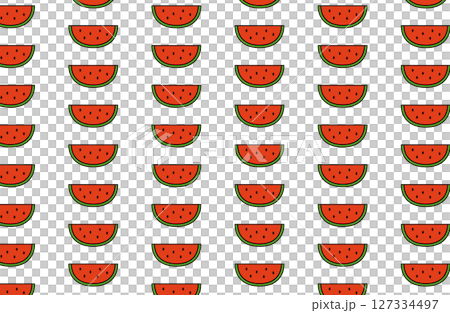 スイカの背景イラスト 127334497