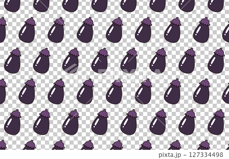 ナスの背景イラスト 127334498
