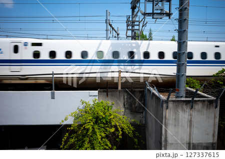 神奈川県内を走る新幹線 b-2-1 神奈川県内を走る新幹線 b-2-1 127337615