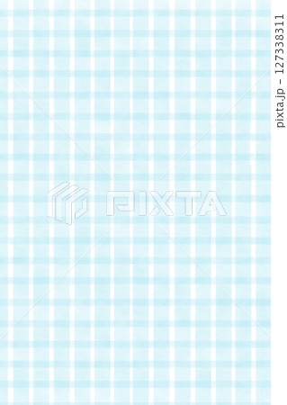 さわやか水色ブルー水彩風チェック柄パターン背景イラスト素材 シンプル壁紙 さわやか水色ブルー水彩風チェック柄パターン背景イラスト素材 シンプル壁紙 127338311