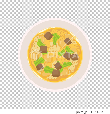 圖:將熱水倒入鹽味泡麵中 圖:將熱水倒入鹽味泡麵中 127340465