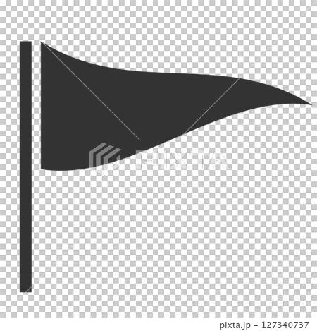 簡單的國旗圖標素材 127340737