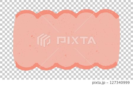Hand drawn cute intestine cross section Hand drawn cute intestine cross section 127340999