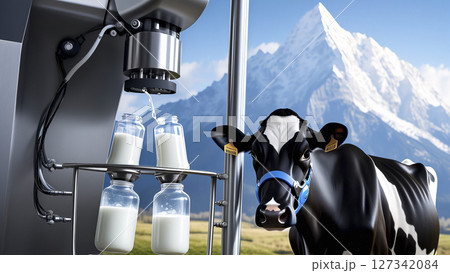ミルク 牛乳 乳 127342084