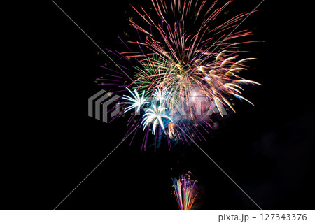 風物詩 打ち上げ花火⑰ 風物詩 打ち上げ花火⑰ 127343376