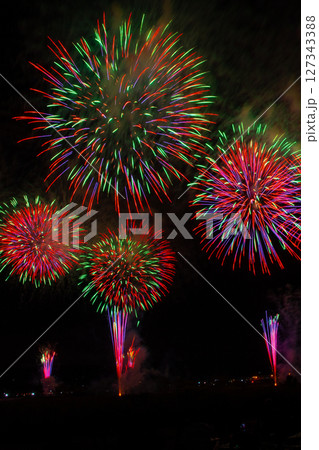 風物詩 打ち上げ花火㉙ 風物詩 打ち上げ花火㉙ 127343388