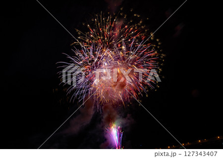 風物詩 打ち上げ花火㊽ 風物詩 打ち上げ花火㊽ 127343407