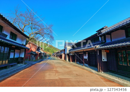 【福井県】快晴の若狭街道の宿場町「熊川宿」 【福井県】快晴の若狭街道の宿場町「熊川宿」 127343456