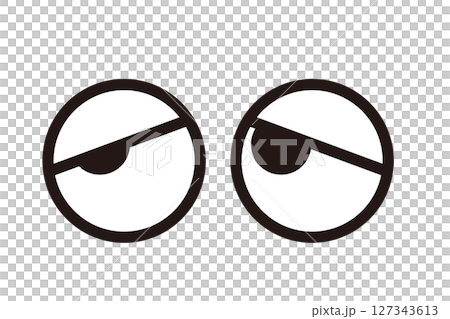 Simple monochrome icon in front view 127343613