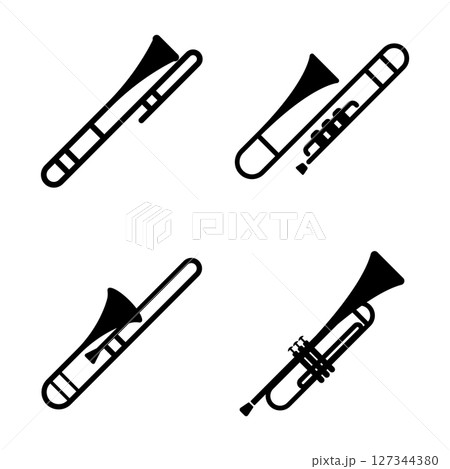 Trombone Icon Trombone Icon 127344380