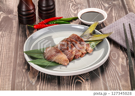 Raw yellowtail fresh fish sashimi Raw yellowtail fresh fish sashimi 127345028