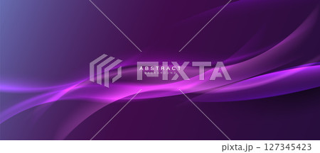 Abstract purple digital dynamic wave background. Futuristic hi-technology concept. Business banners, flyers, and presentations. Vector illustration Abstract purple digital dynamic wave background. Futuristic hi-technology concept. Business banners, flyers, and presentations. Vector illustration 127345423