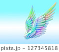 翼　羽　鳥　ウイング　背景 127345818
