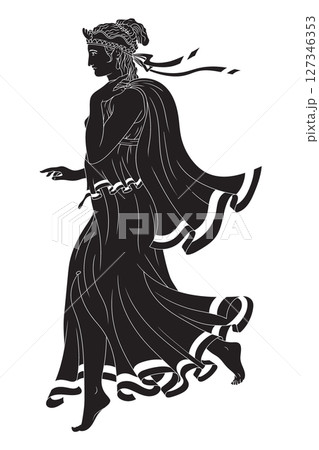 Vector Greek women. 127346353
