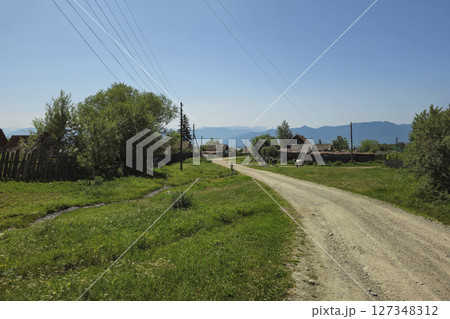 Russian province. A small village Chendek. 127348312
