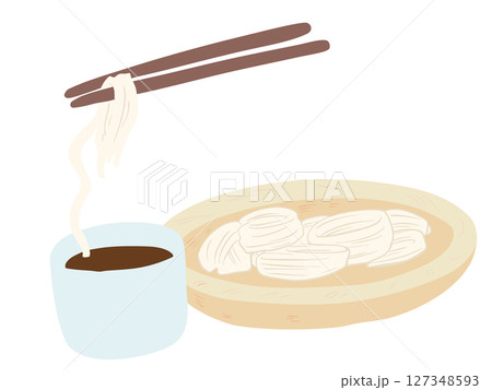 そうめん 主線なし 127348593