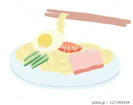 冷やし中華 主線なし 127348594