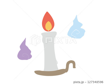 ロウソク 主線なし 127348596