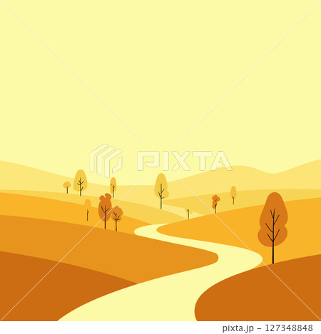 Autumn Serenade: Guitarist in the Woods 127348848