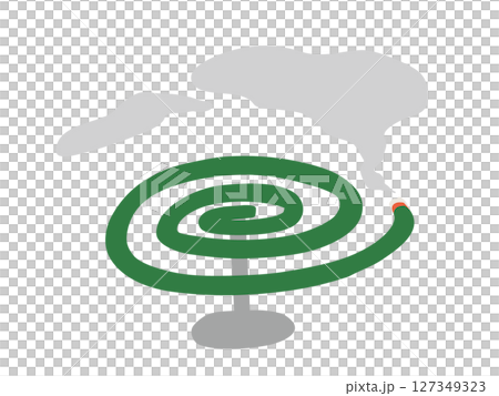 Mosquito coil without main wire 127349323