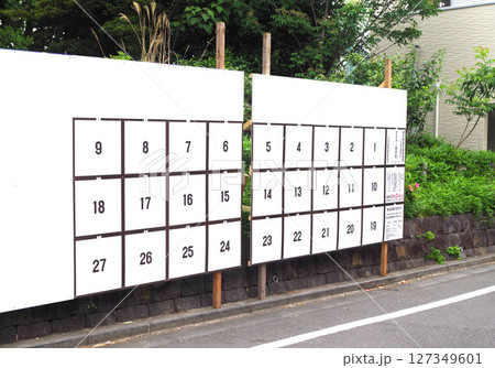 選挙 ポスター掲示板 掲示板 東京都議会議員選挙  選挙 ポスター掲示板 掲示板 東京都議会議員選挙  127349601