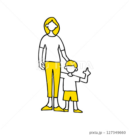 お母さんと子供 127349660