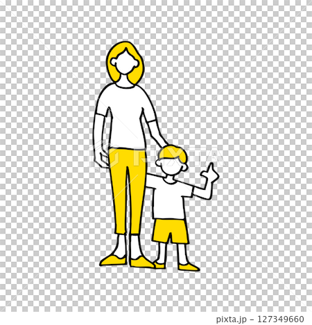 お母さんと子供 127349660