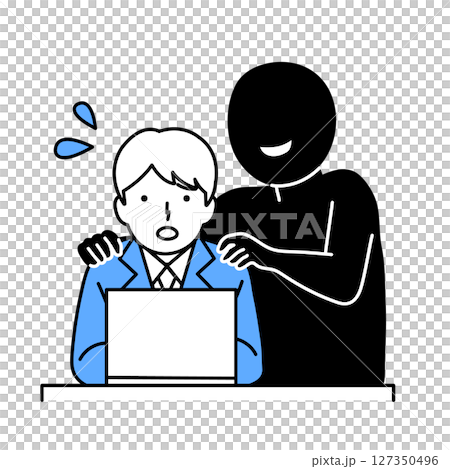 ハラスメントイラスト 127350496