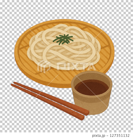 【夏】ざるそばのイラスト 【夏】ざるそばのイラスト 127351132