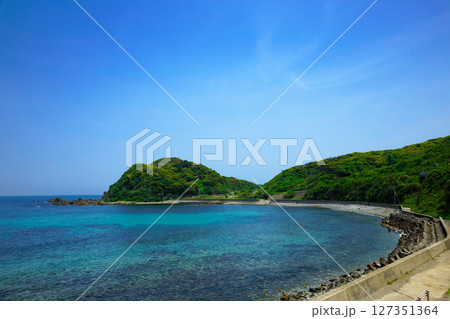 宗像大社　沖津宮遥拝所　海岸 127351364