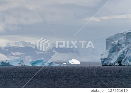 Antarctic landscape near Graham passage Antarctic landscape near Graham passage 127351619