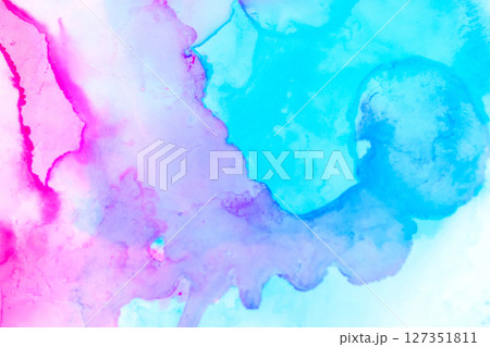 アルコールインク 大人綺麗な背景画像 127351811