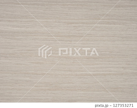 Subtle elegance of white oak veneer with a soft wash of pale, sandy textures stretching across the surface 127353271