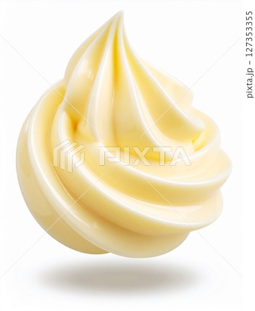 黄色いクリーム 127353355