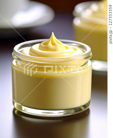 黄色いクリーム 127353359