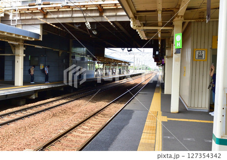 JR北海道、苫小牧駅から南千歳駅までの普通電車風景(2023年夏) JR北海道、苫小牧駅から南千歳駅までの普通電車風景(2023年夏) 127354342